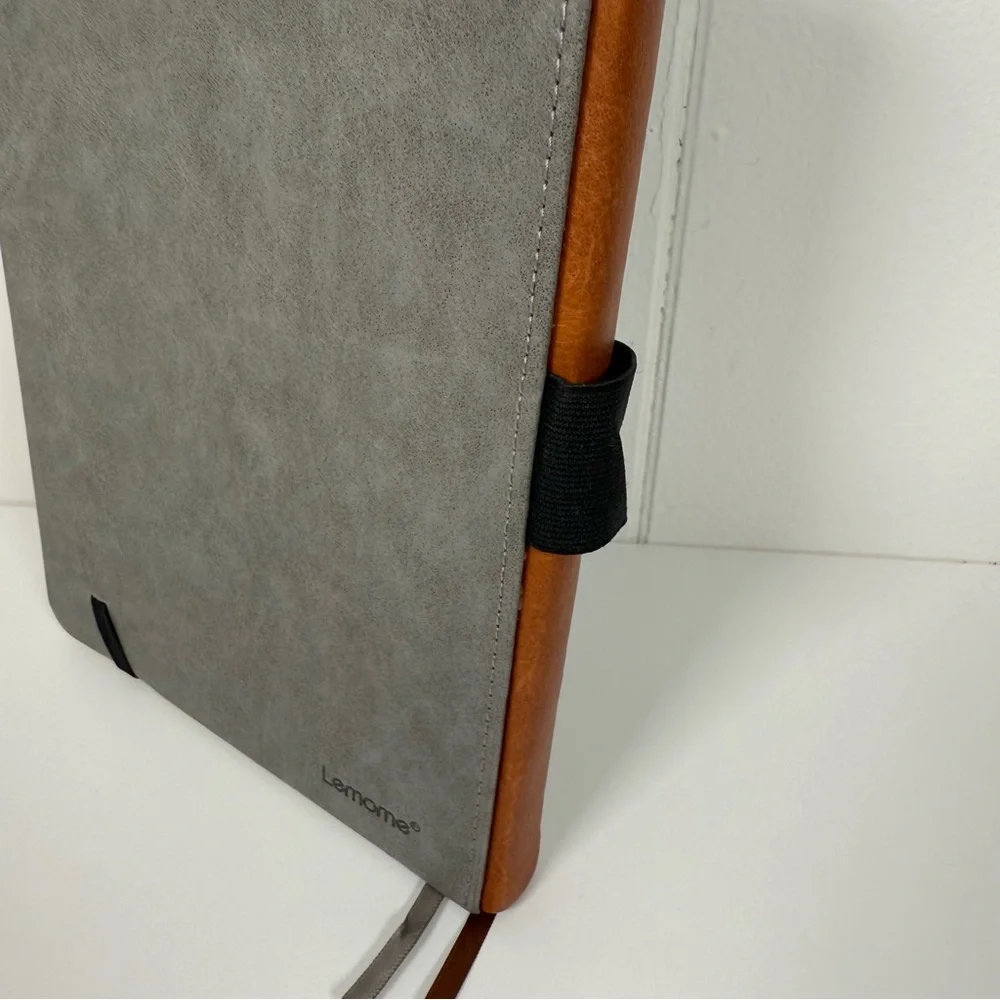 Lemome Gray  Undated (A5) Hardcover Daily Planner Calendar Weekly Monthly NWOT